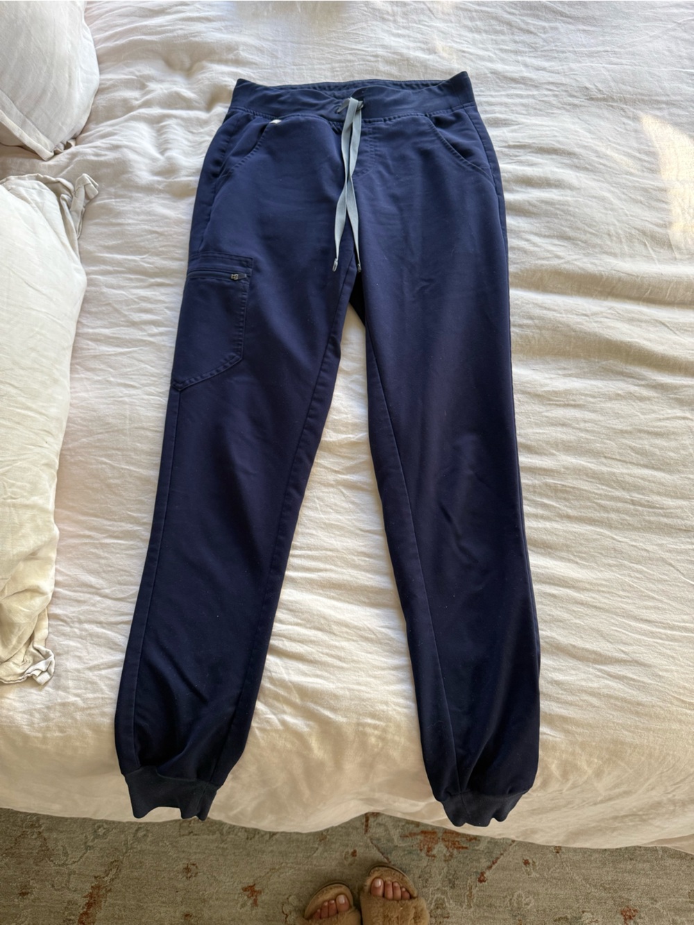 Navy Blue figs joggera XS tall